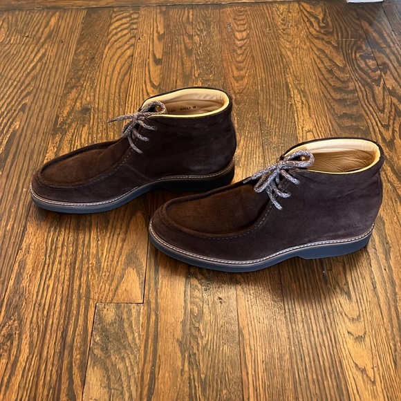 Saks Fifth Avenue Suede Chukka Boots - Picture 3 of 6